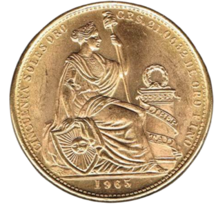 50 Soles Peru Gold Coin